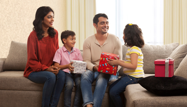 Family sharing gifts