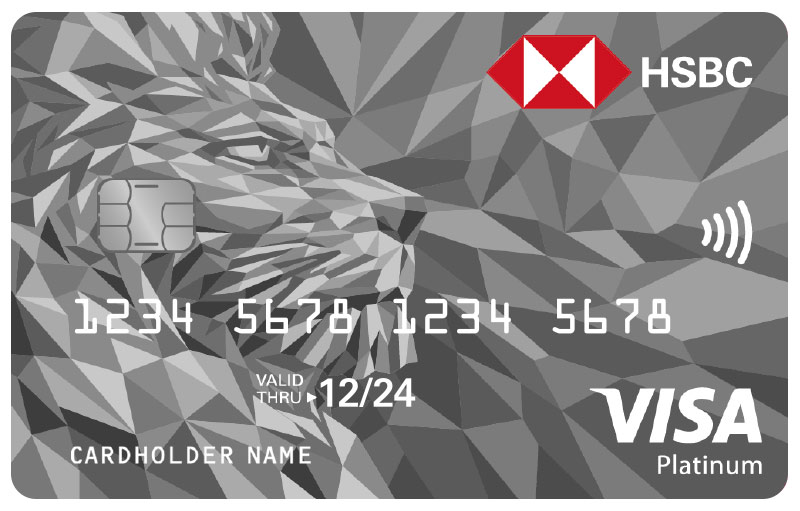 HSBC visa platinum credit card